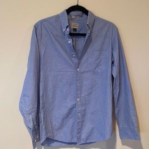 Mens small j crew button up